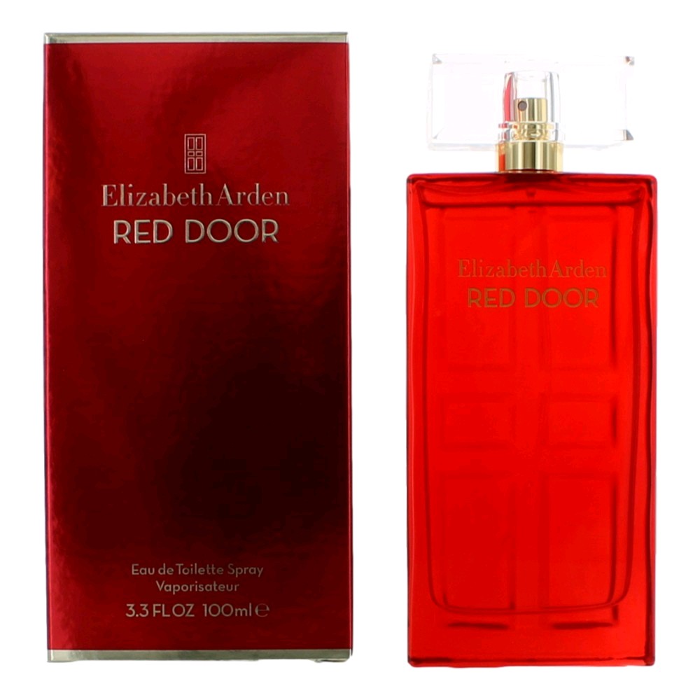 Bottle of Red Door by Elizabeth Arden, 3.3 oz Eau De Toilette Spray for Women